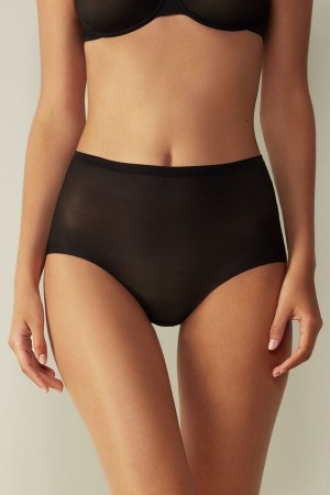 Black Intimissimi Invisible Touch Hipster Women Briefs | KJpjrx58