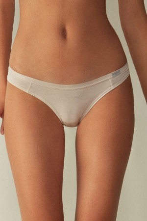 Cream Pink Intimissimi Cottonzilian Women Briefs | TR0K1HxC