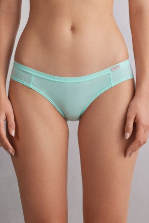 Green Intimissimi Cotton Women Panties | 8pKweuJX