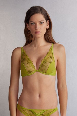 Green Intimissimi Sweet Like Sugar Elena Balconette Women Bra | 2yWavJUv