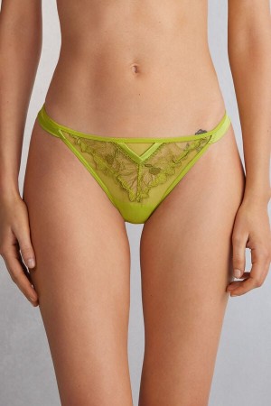 Green Intimissimi Sweet Like Sugar String Women Thong | 4Xfbm1Dc