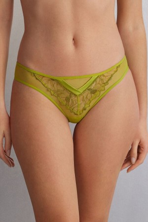 Green Intimissimi Sweet Like Sugarzilian Women Briefs | jsuT77GD