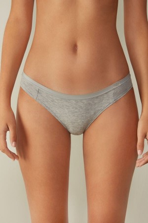 Light Grey Intimissimi Cotton Women Panties | pIp1goHN