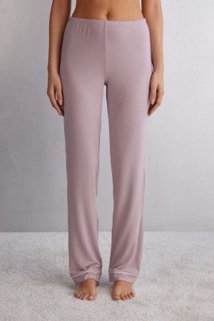 Pink Intimissimi Long Micromodal Women Pajamas | W8pgupgg