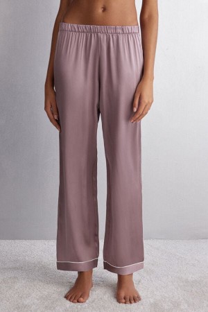 Pink Intimissimi Silk Satin Women Pants | YpC1Dl0q