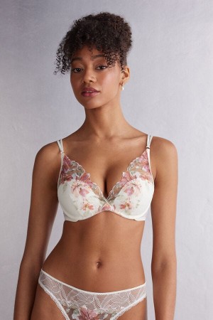 White Intimissimi Summer Sunset Giorgia Balconette Women Bra | RunpUeZ7