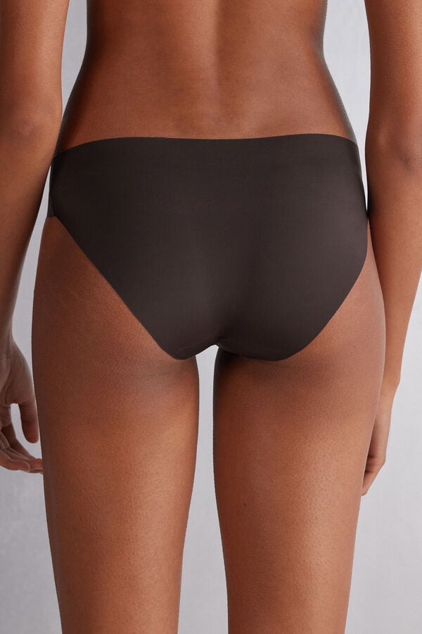 Beige Brown Intimissimi Seamless Microfiber Women Panties | 2Aht22hJ