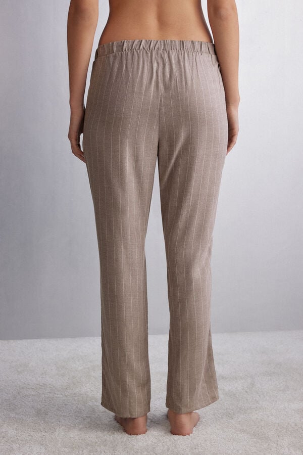 Beige Intimissimi Comfort First Full Length Woven Modal Women Pants | 61tsgU0D