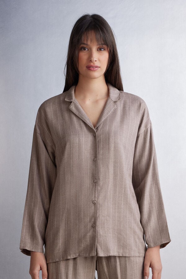 Beige Intimissimi Comfort First Woven Modal Women Pajamas | lqqxRxcR