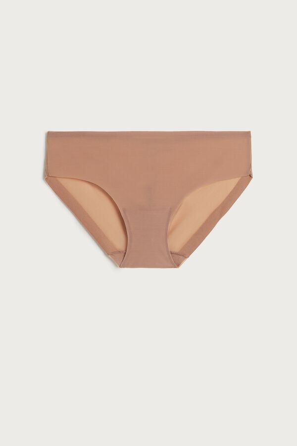 Beige Intimissimi Invisible Touch Women Briefs | 6JgS6UaD