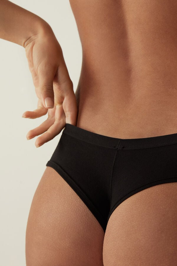 Black Intimissimi Cottonzilian Women Briefs | 6fqblKrf