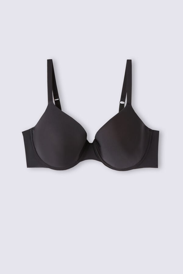 Black Intimissimi Francesca Ultimate Balconette Women Bra | XjczcNok