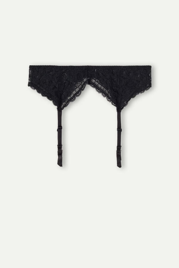 Black Intimissimi Lace Women Belt | DfzJshhq