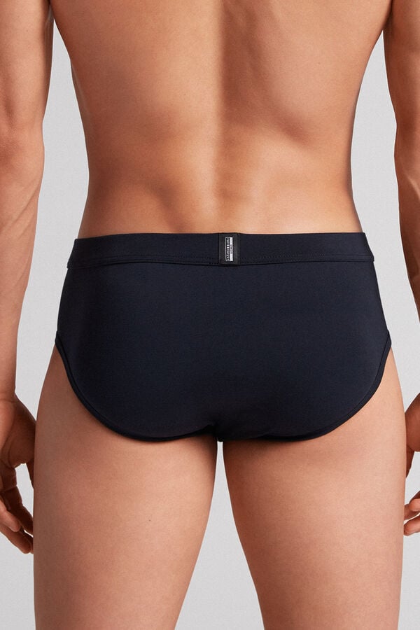 Black Intimissimi Natural Fresh Cotton Men Briefs | o3sKxKcD