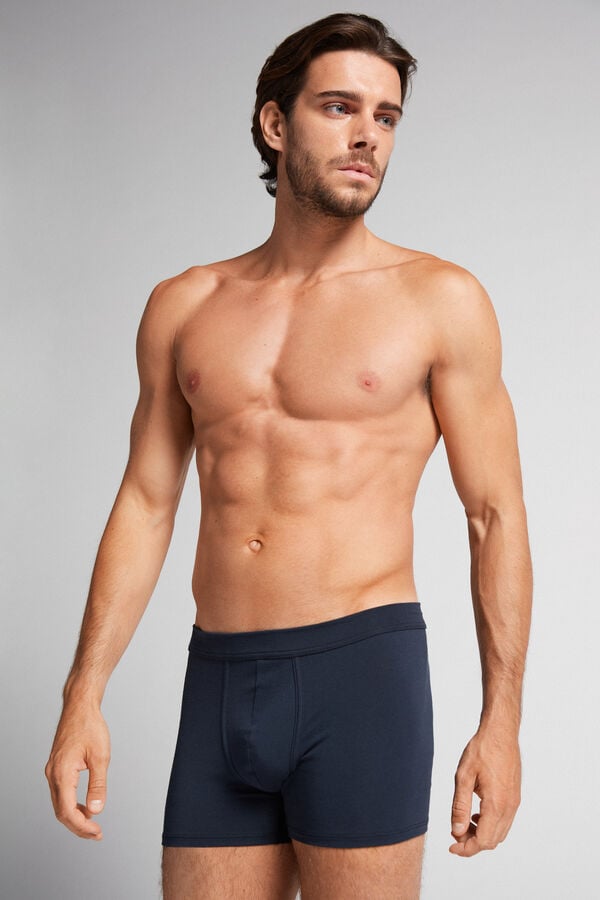 Black Intimissimi Superior Cotton Men Boxer | 4jW4XZXm