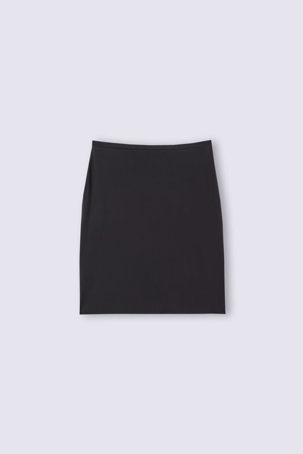 Black Intimissimi Ultralight Microfiber Women Skirt | WK7gIS86