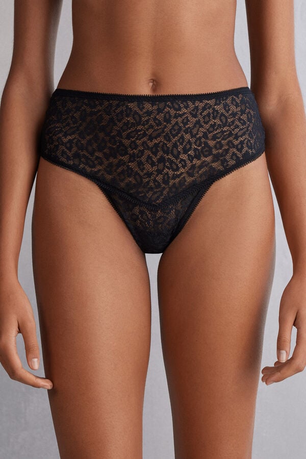 Black Intimissimi Your Wild Side Hipsterzilian Women Briefs | ffuuArhi