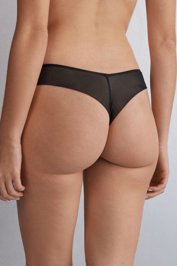 Black / Beige Intimissimi Luxury Momentszilian Women Briefs | wGHbND16