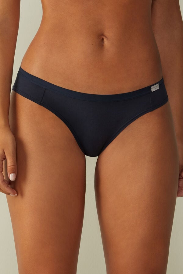 Blue Intimissimi Cotton Women Panties | TCHp0U07