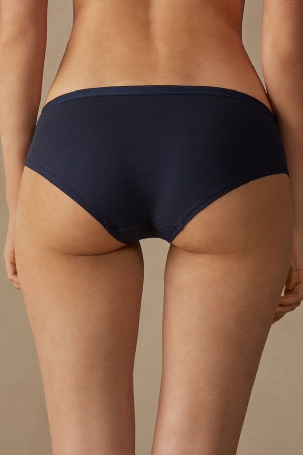 Blue Intimissimi Cozy Cotton Women Panties | AqlUTf5R