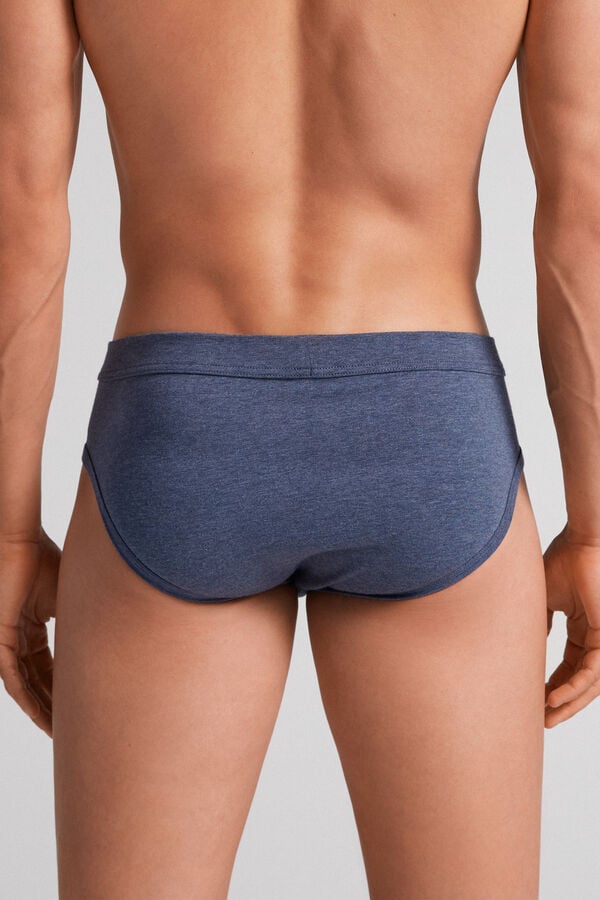 Blue Intimissimi Superior Cotton Men Briefs | kwJmgguD