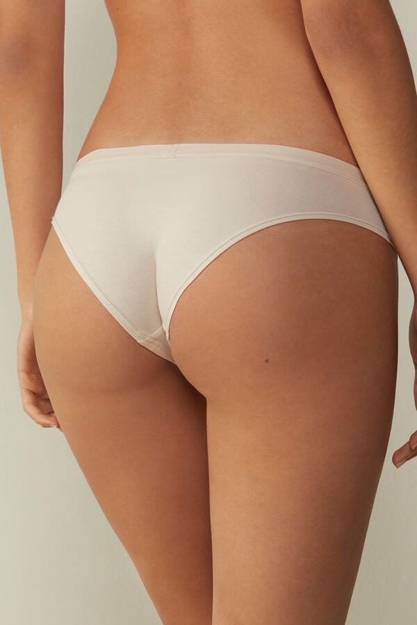 Cream Pink Intimissimi Cotton Women Panties | wHTf51gs