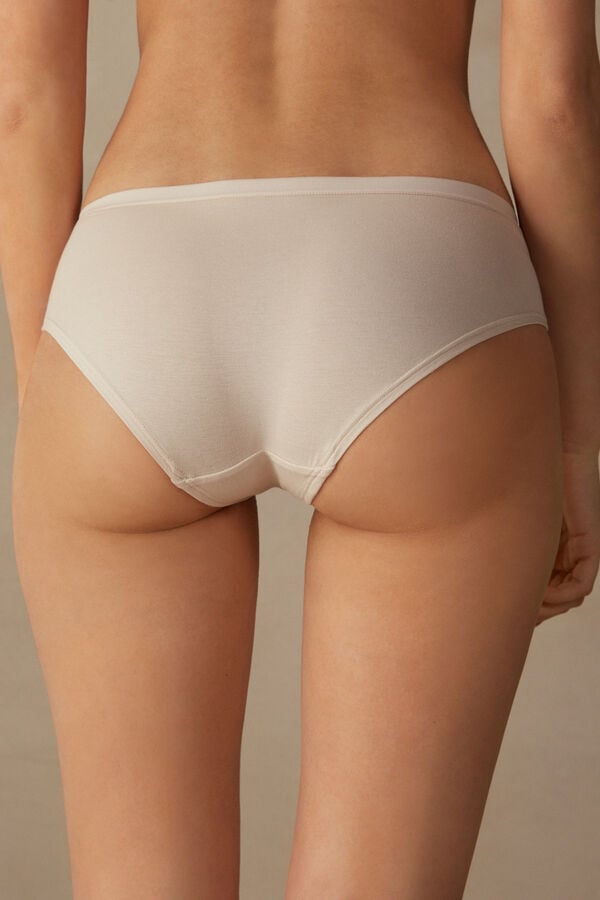 Cream Pink Intimissimi Cozy Cotton Women Panties | yN7o29tH