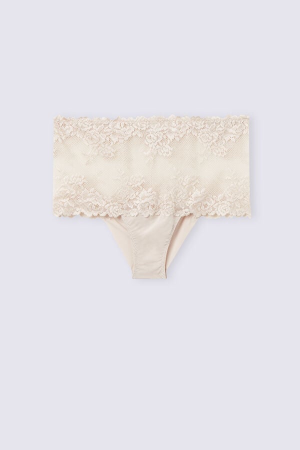 Cream Pink Intimissimi Pretty Flowers Hipsterzilian Women Briefs | fkF7URQQ