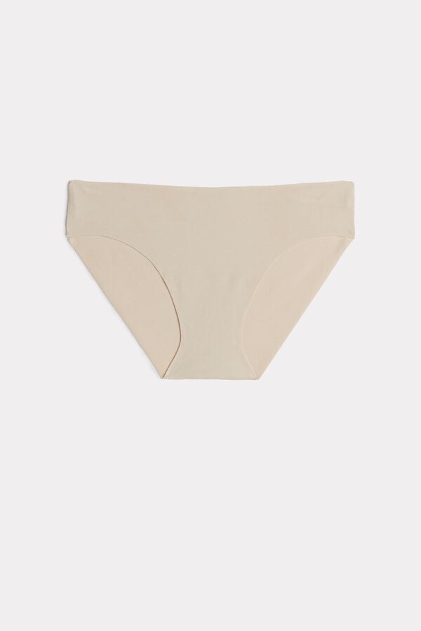 Cream Pink Intimissimi Seamless Cotton Women Panties | DT1QiliH