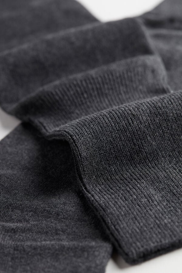 Dark Grey Intimissimi Tall Warm Cotton Men Socks | cHASKJc0