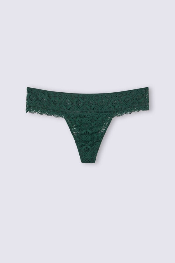 Green Intimissimi Lacezilian Women Briefs | ZsSwT9G4