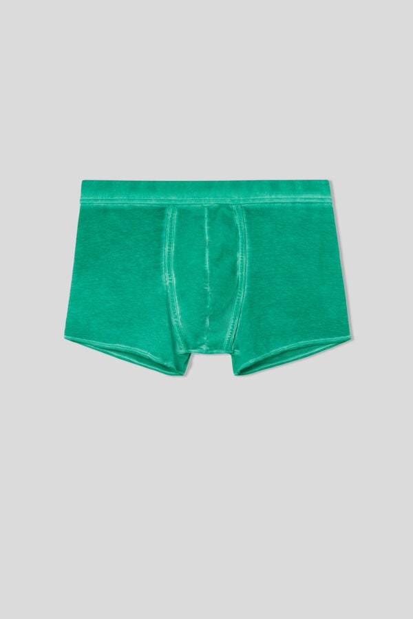 Green Intimissimi Natural Fresh Cotton Men Boxer | 0SDG9Nvo