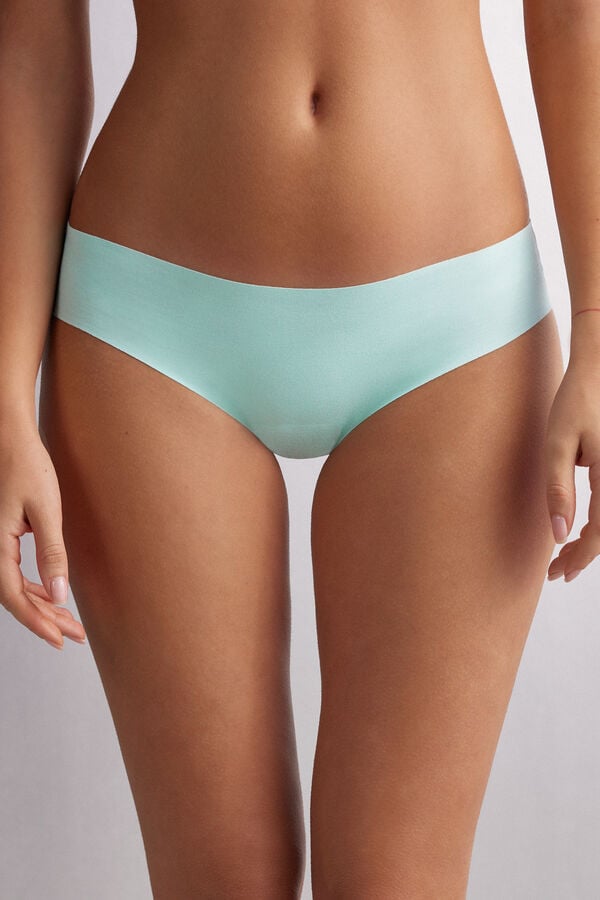 Green Intimissimi Seamless Cotton Women Panties | iJqWtyl7