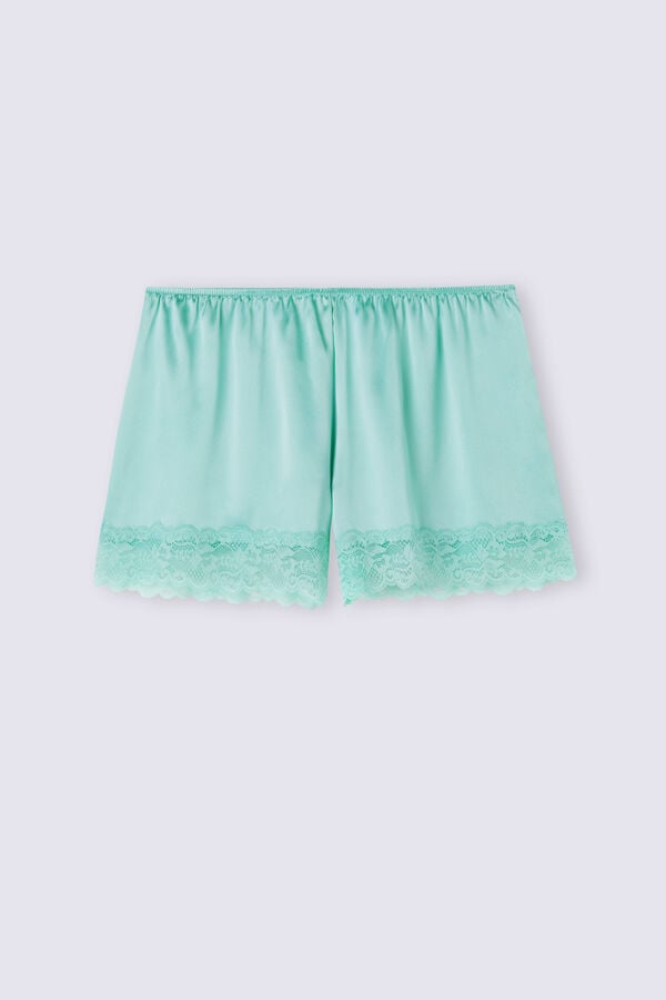 Green Intimissimi Silk Women Shorts | aHNoav4g