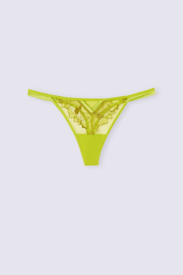 Green Intimissimi Sweet Like Sugar String Women Thong | 4Xfbm1Dc