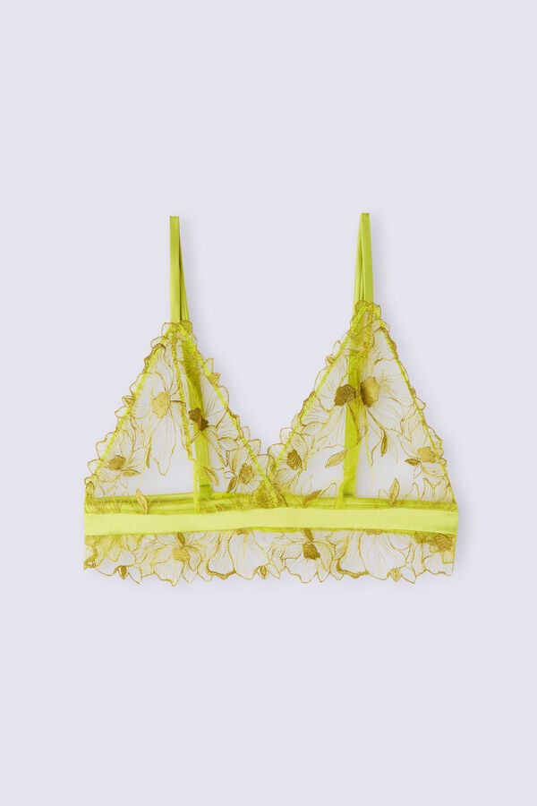 Green Intimissimi Sweet Like Sugar Triangle Women Bra | zCfHBtZD