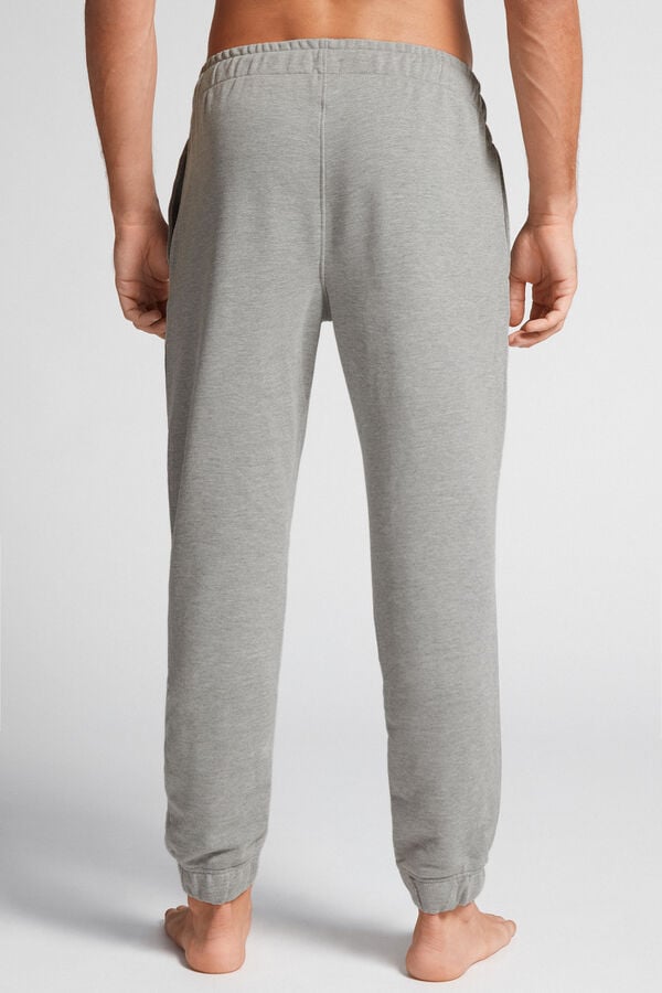 Grey Intimissimi Full Length Lightweight Sweat Men Pants | irtjCb02