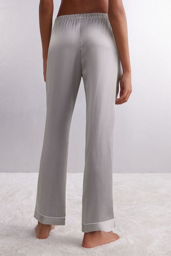 Grey Intimissimi Silk Satin Women Pants | 2ozsCfnX