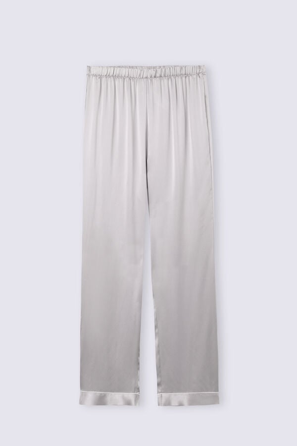 Grey Intimissimi Silk Satin Women Pants | 2ozsCfnX