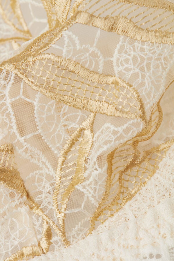 Light Yellow White Intimissimi Golden Hour Balconette Women Bra | 7a7ImbYQ