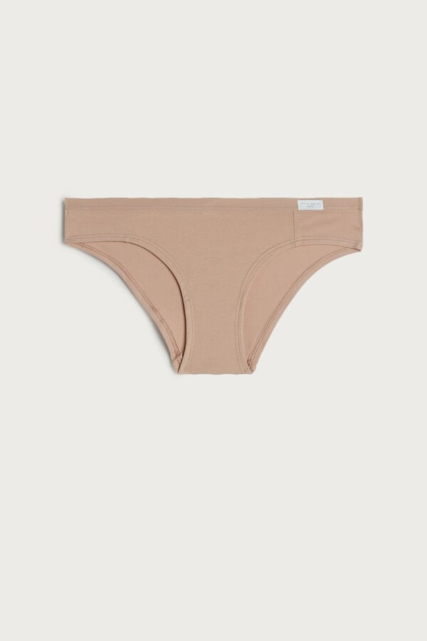 Orange Beige Intimissimi Cotton Women Panties | 5uYmFgbU