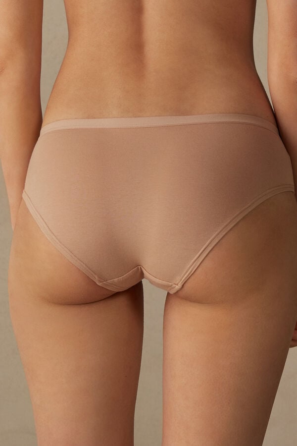 Orange Beige Intimissimi Cozy Cotton Women Panties | Axb99sG6