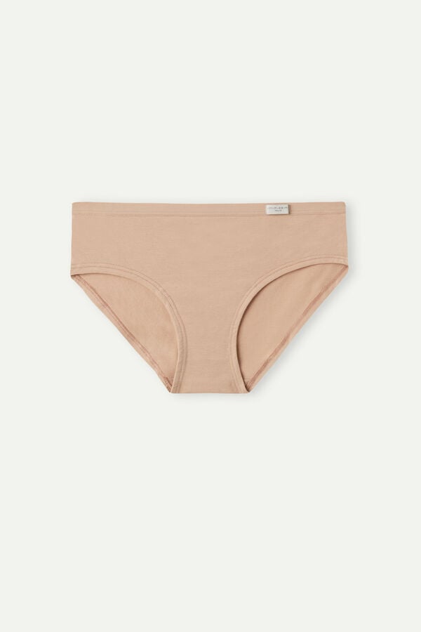 Orange Beige Intimissimi Cozy Cotton Women Panties | Axb99sG6