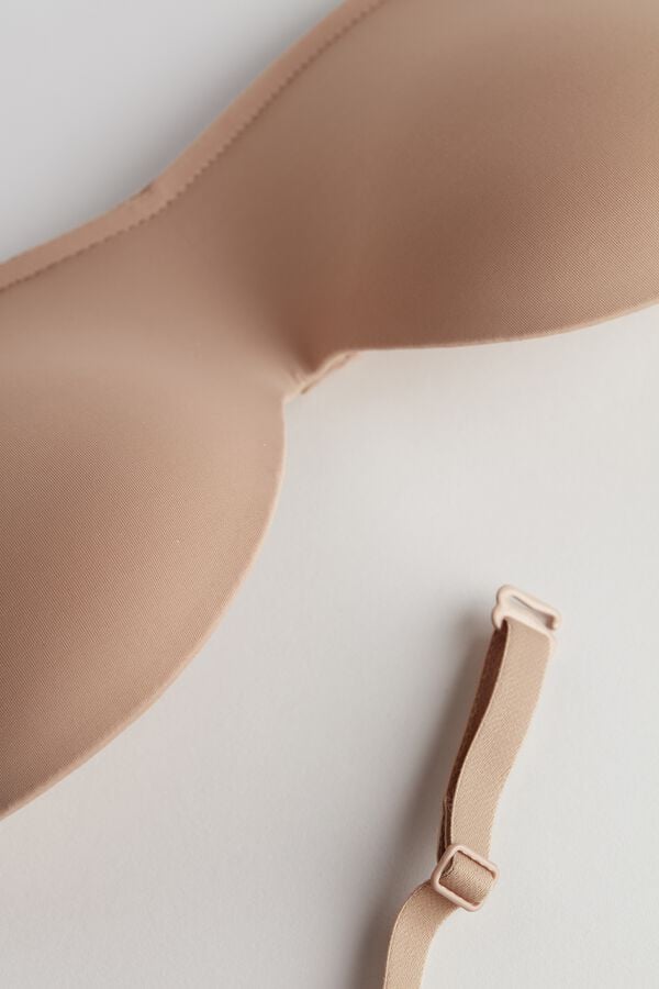 Orange Beige Intimissimi Gioia Bandeau Women Bra | rK56D29k