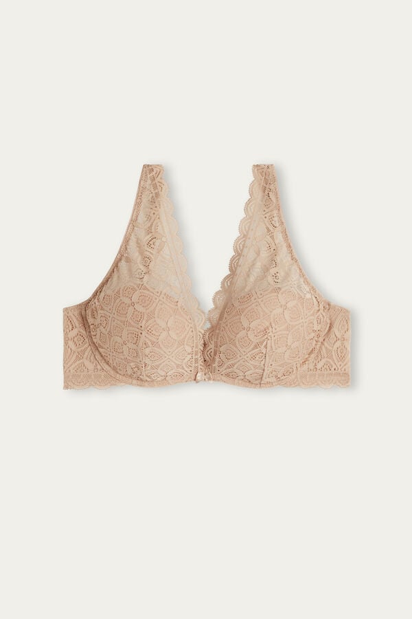 Orange Beige Intimissimi Giorgia Balconette Lace Women Bra | Yto9XqfK