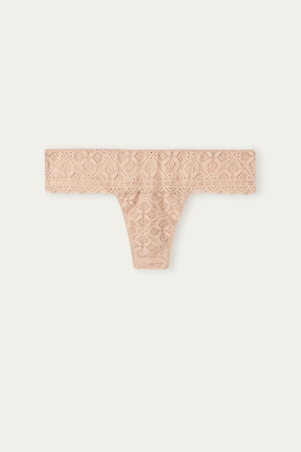 Orange Beige Intimissimi Lacezilian Women Briefs | H6NkK4xn