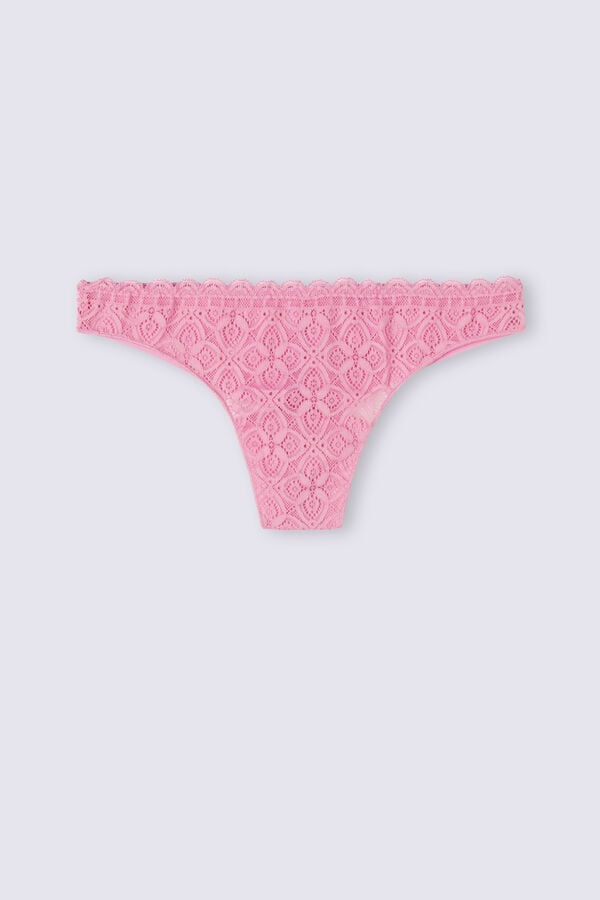 Pink Intimissimi Lace And Microfiberzilian Women Briefs | bFmhjiIw