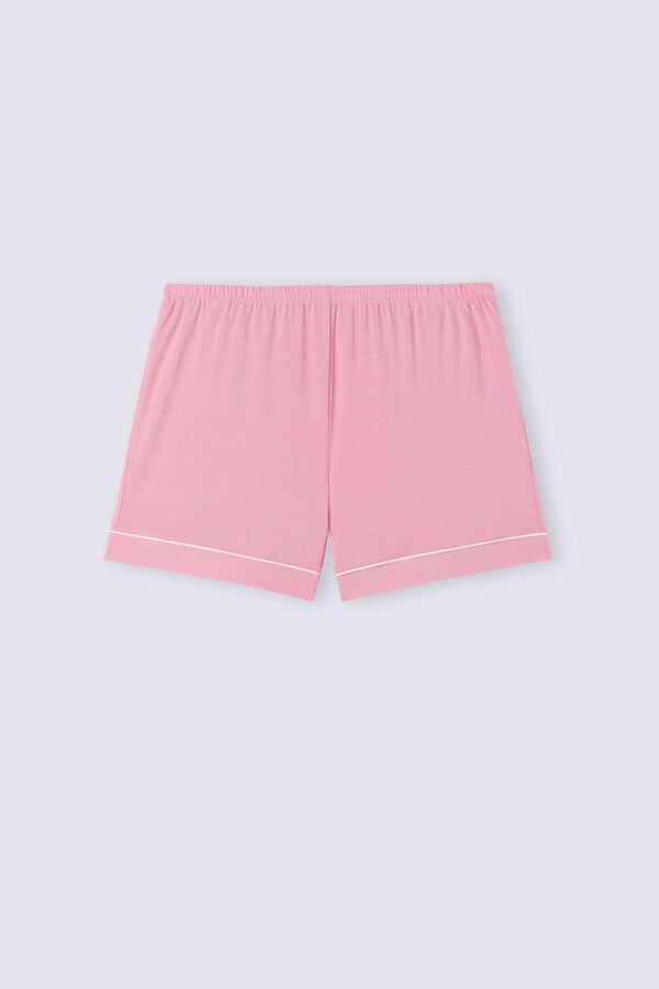 Pink Intimissimi Modal With Contrast Trim Women Shorts | Ds05kqFD