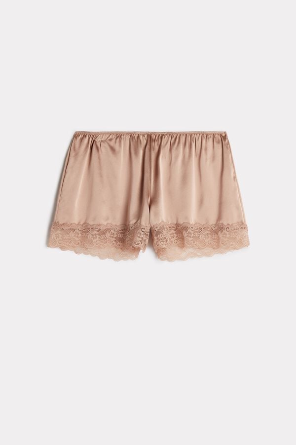 Pink Intimissimi Silk Women Shorts | Dy1gzUzy