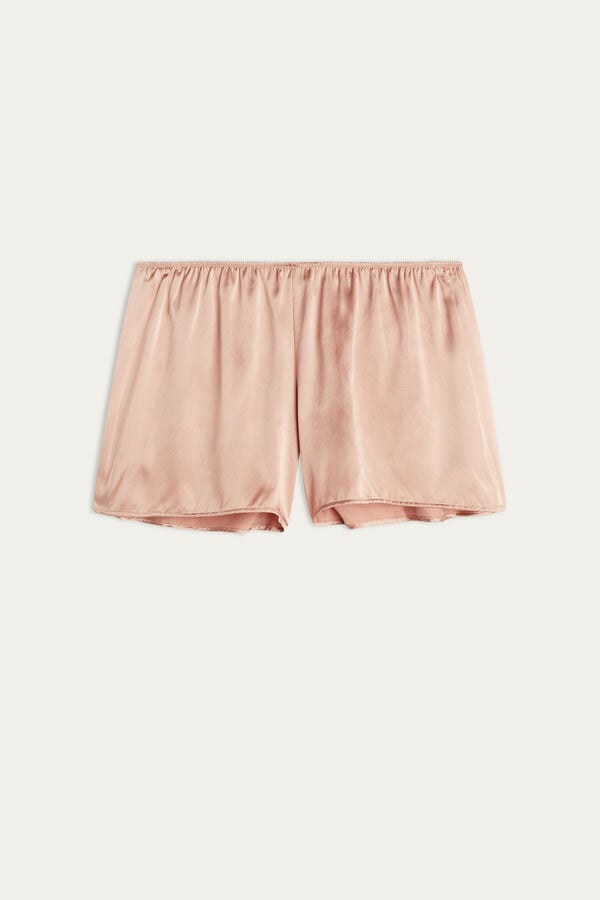 Pink Intimissimi Smooth Silk-Satin Women Shorts | sbDKsKYS